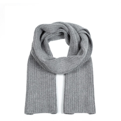 Шарф жіночий однотонний вовна сірий ТЕОДОР 581-623 Шарф жіночий однотонний вовна сірий ТЕОДОР 581-623