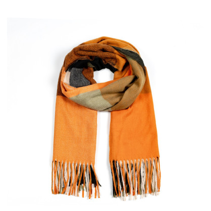 Палантин жіночий клітка вовна JACKSON 585-041 Палантин жіночий клітка вовна JACKSON 585-041