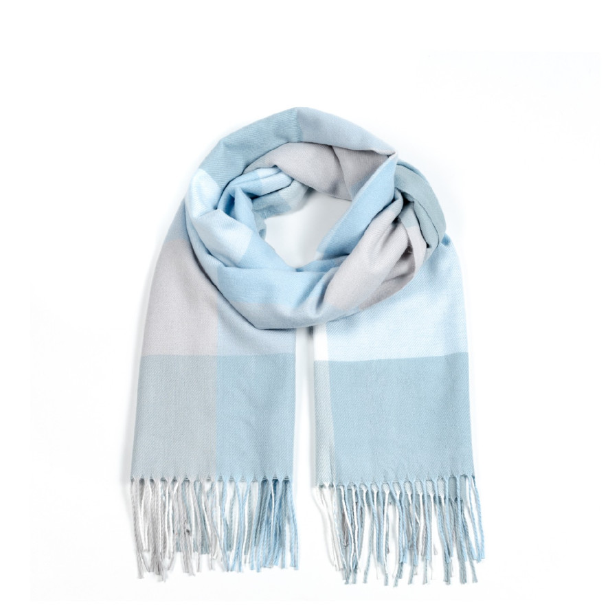 Палантин женский клетка шерсть JACKSON 585-065, фото 1