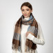 Палантин жіночий клітинка кашемір АЗАР 591-998, фото 3