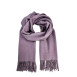 Палантин жіночий однотонний кашемір фіолетовий HOWARD 594-159, фото 1