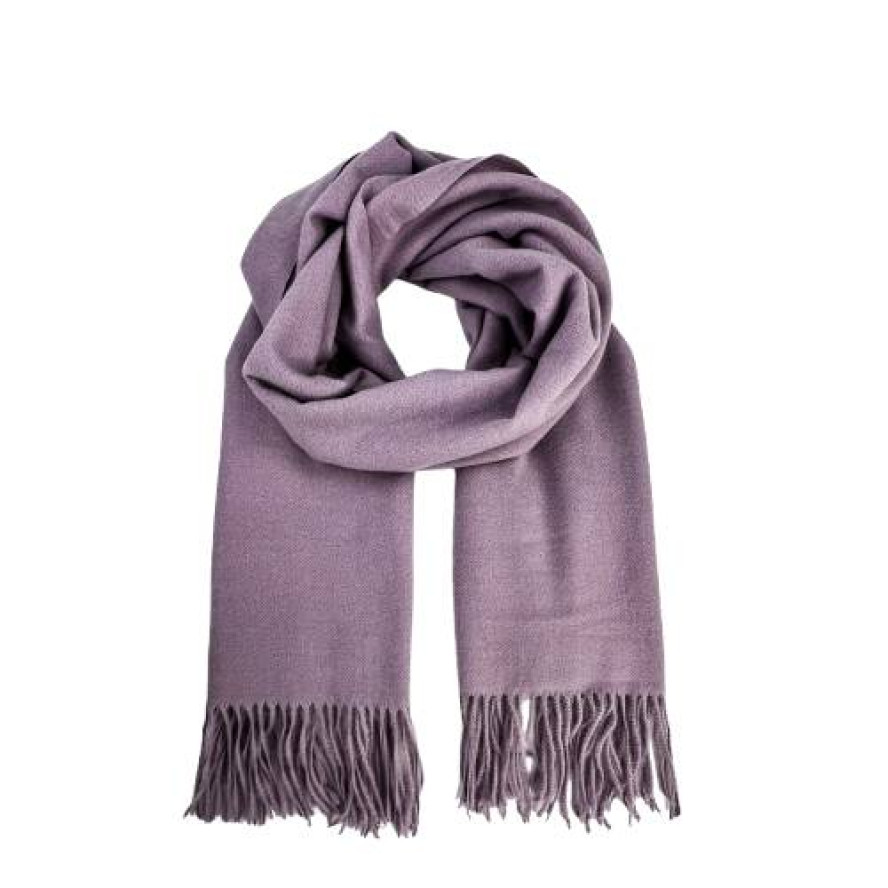 Палантин жіночий однотонний кашемір фіолетовий HOWARD 594-159, фото 1