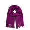 Палантин жіночий однотонний кашемір фіолетовий HOWARD 594-197