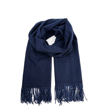 Палантин женский однотонный кашемир синий HOWARD 594-210 Палантин женский однотонный кашемир синий HOWARD 594-210