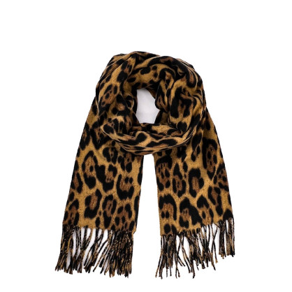 Палантин жіночий кашемір леопард РЕЯН 599-215 Палантин жіночий кашемір леопард РЕЯН 599-215