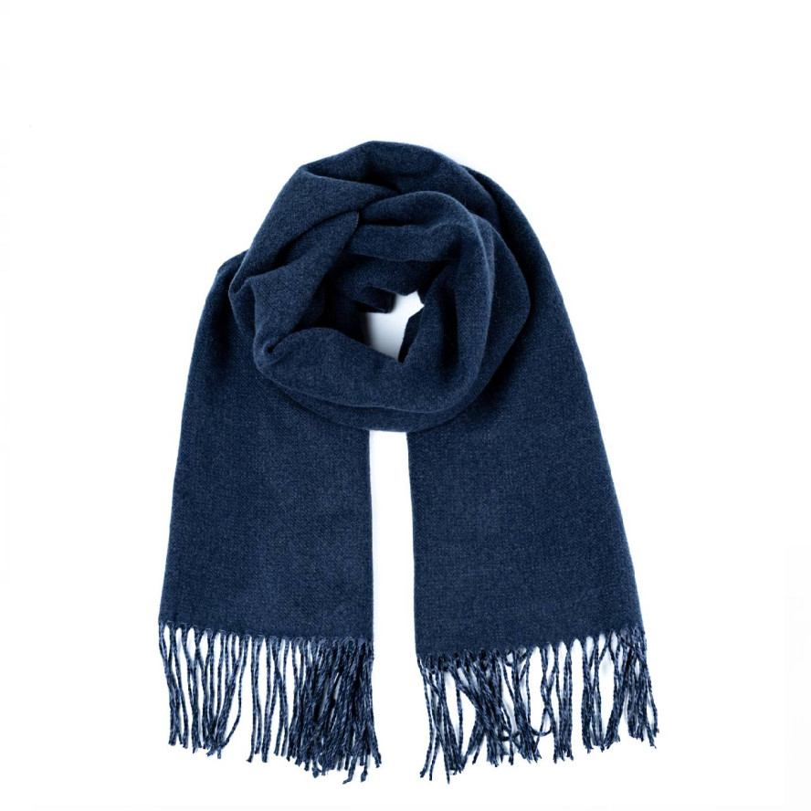 Палантин жіночий двосторонній кашемір синій ENOCH 608-504, фото 1