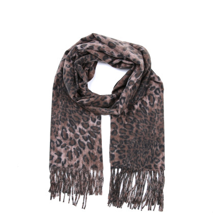 Палантин жіночий кашемір леопард РЕЯН-2 881-556 Палантин жіночий кашемір леопард РЕЯН-2 881-556