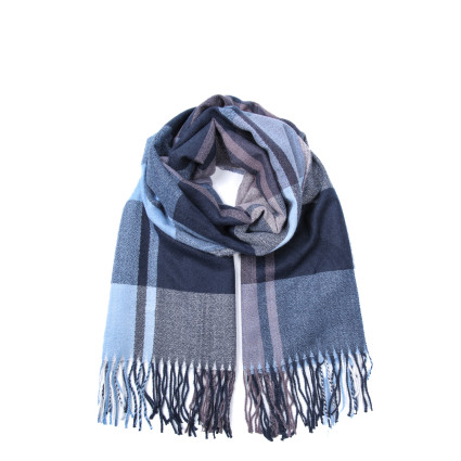 Палантин жіночий клітинка вовна JACKSON-2 928-503