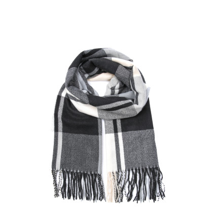 Палантин жіночий клітинка вовна JACKSON-2 928-510 Палантин жіночий клітинка вовна JACKSON-2 928-510