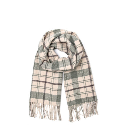 Палантин жіночий клітинка кашемір ТАНО 952-492