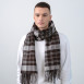 Палантин мужской клетка кашемир ТАНО 952-508, фото 3