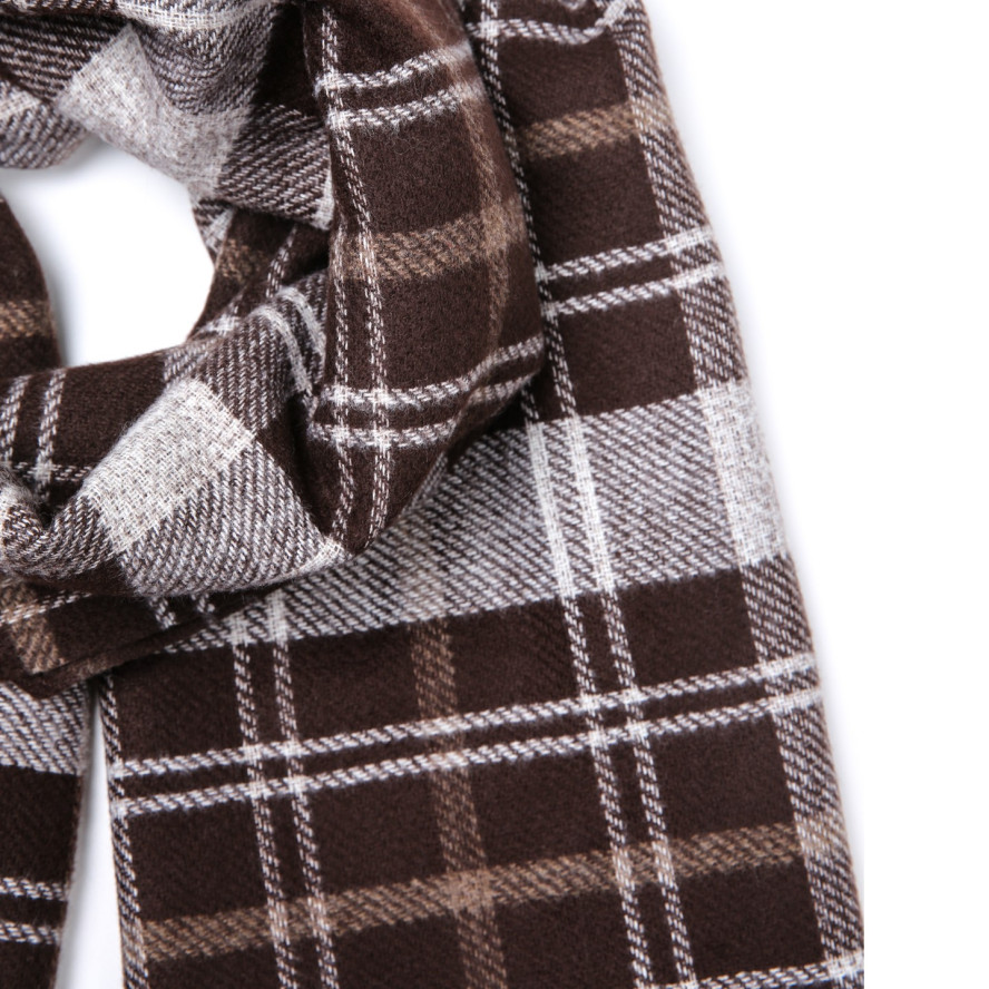 Палантин жіночий клітинка кашемір ТАНО 952-508, фото 2