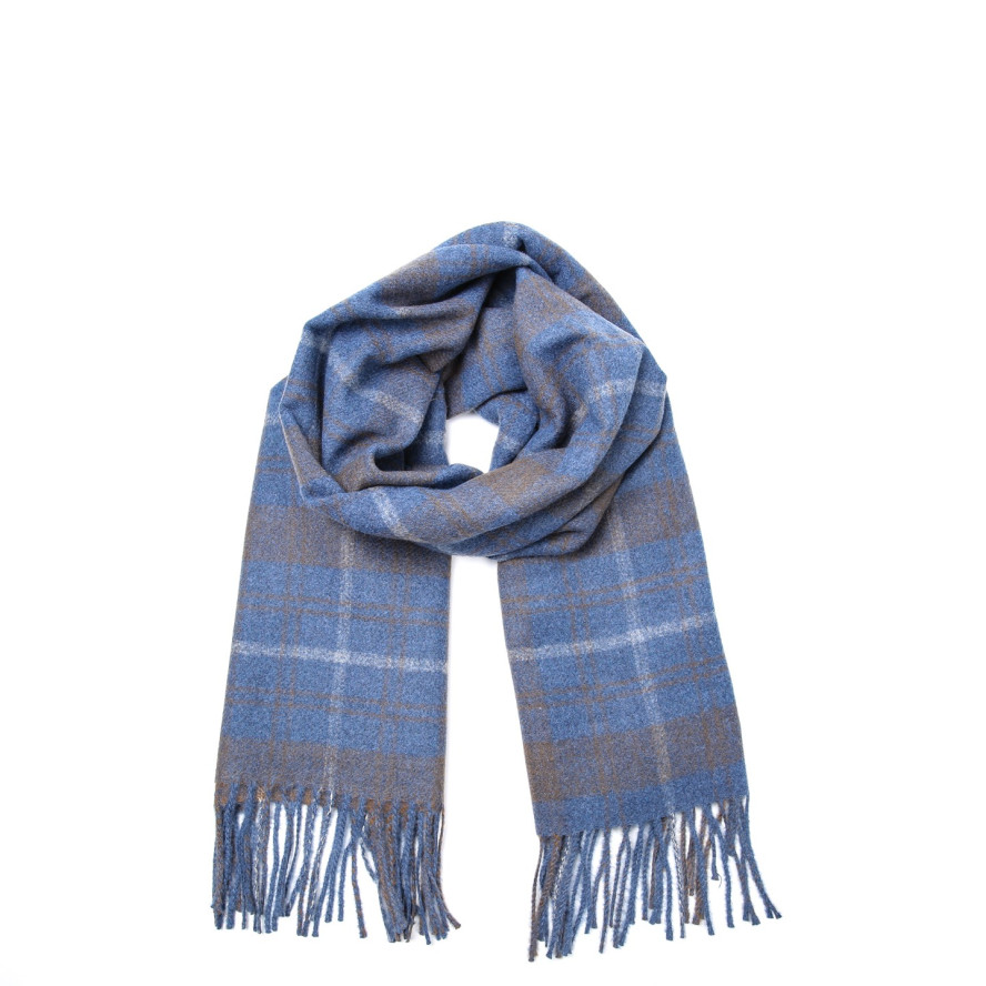 Палантин чоловічий клітинка кашемір ТАНО 952-515, фото 1