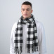 Палантин мужской клетка кашемир ТРАКС 952-522, фото 3