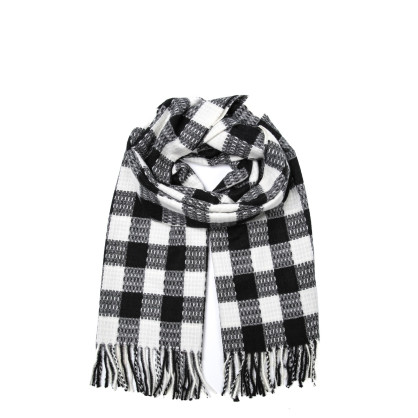 Палантин жіночий клітинка кашемір ТРАКС 952-522 Палантин жіночий клітинка кашемір ТРАКС 952-522