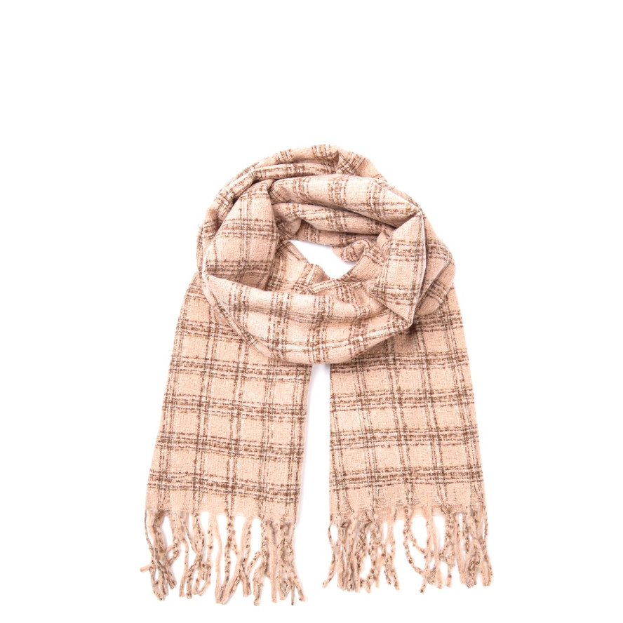 Палантин чоловічий клітинка кашемір ПОНГО 952-607, фото 1