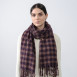 Палантин жіночий клітинка кашемір ПОНГО 952-645, фото 3