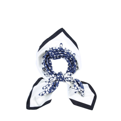 Хустка жіноча з принтом атлас різнокольорова ЯСОН 401-076 Хустка жіноча з принтом атлас різнокольорова ЯСОН 401-076