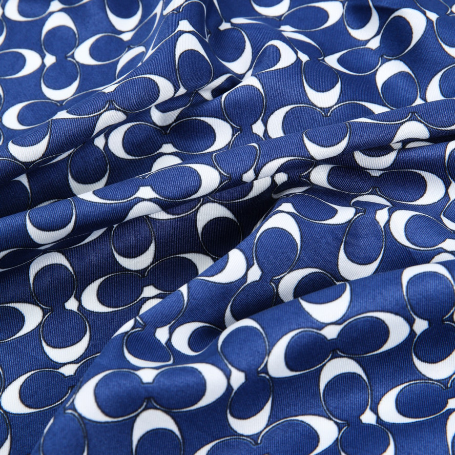 Хустка жіноча з принтом атлас різнокольорова ЯСОН 401-076, фото 3