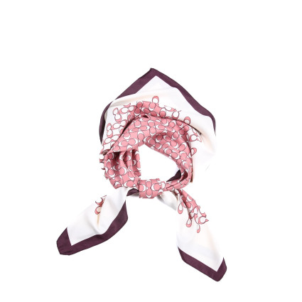 Хустка жіноча з принтом атлас різнокольорова ЯСОН 401-083 Хустка жіноча з принтом атлас різнокольорова ЯСОН 401-083