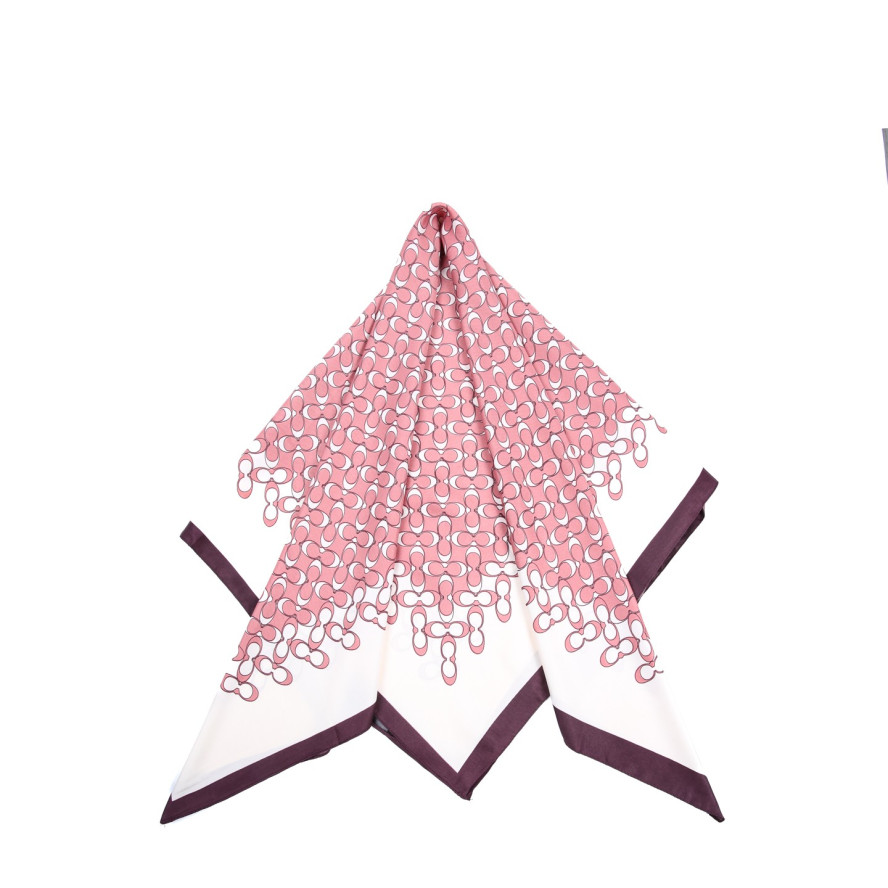 Хустка жіноча з принтом атлас різнокольорова ЯСОН 401-083, фото 2