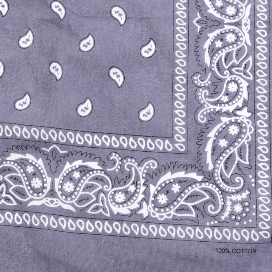 Хустка-бандана жіноча з принтом бавовна різнокольорова DIANA 932-181, фото 3