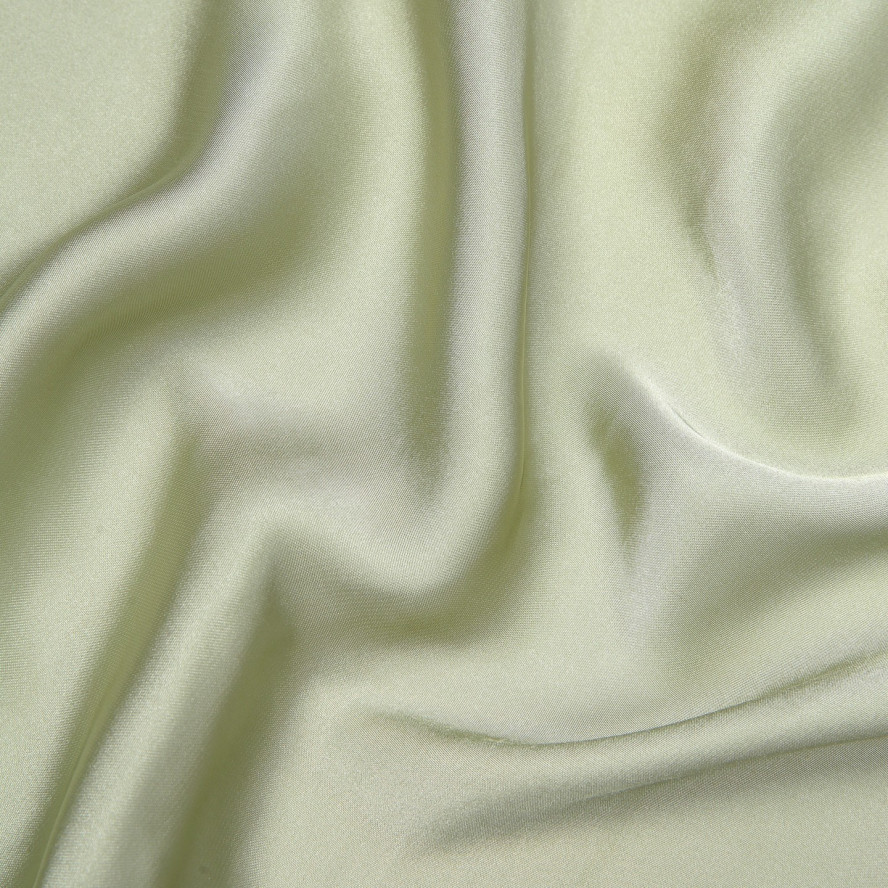 Хустка жіноча однотонна атлас зелена ROSEMARY 083-288, фото 3