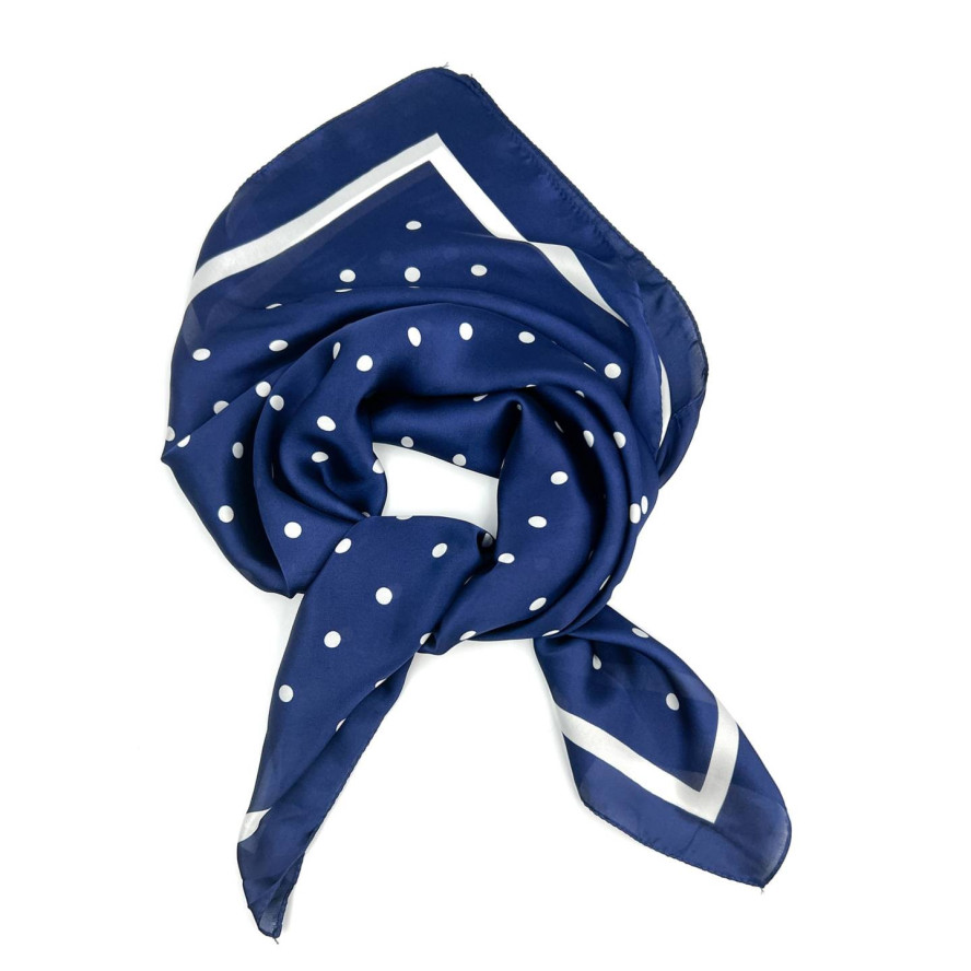 Хустка жіноча з принтом атлас різнокольорова IVY 083-851, фото 1