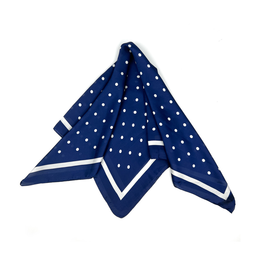 Хустка жіноча з принтом атлас різнокольорова IVY 083-851, фото 2