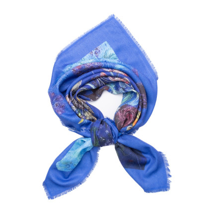 Хустка жіноча з принтом бавовна різнокольорова ДАРА 384-279