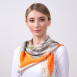 Хустка жіноча з принтом атлас різнокольорова СІГРІД 486-157, фото 5
