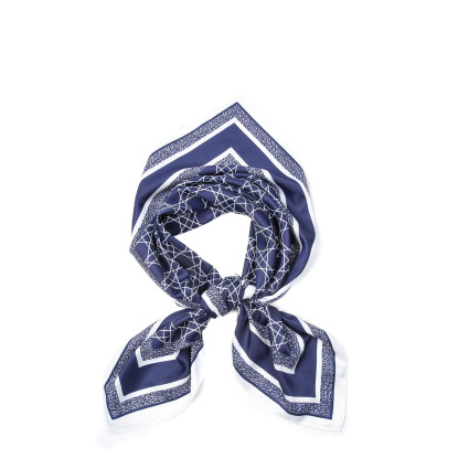 Хустка жіноча з принтом атлас різнокольорова ЕШЛІ 728-295 Хустка жіноча з принтом атлас різнокольорова ЕШЛІ 728-295