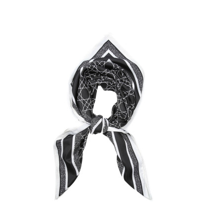 Хустка жіноча з принтом атлас різнокольорова ЕШЛІ 728-301