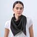 Платок женский однотонный хлопок черный ФОРЛИ 804-494, фото 5