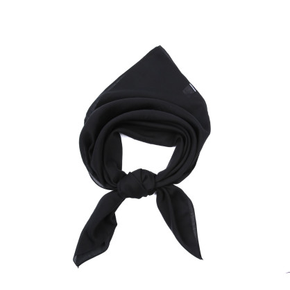 Хустка жіноча однотонна бавовна чорна ФОРЛІ 804-494 Хустка жіноча однотонна бавовна чорна ФОРЛІ 804-494