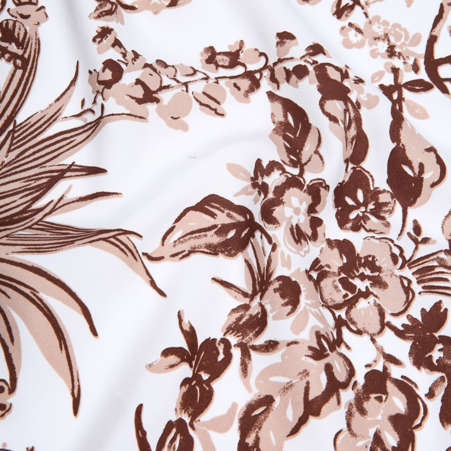 Хустка жіноча з принтом атлас різнокольорова ЖАКЛІН 916-173, фото 3