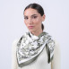 Хустка жіноча з принтом атлас різнокольорова КЕЛІ 916-203, фото 4
