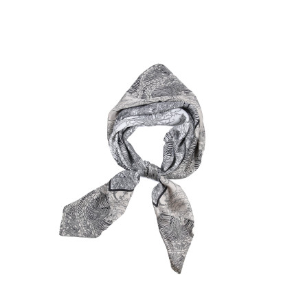 Хустка жіноча з принтом атлас різнокольорова МІРАНДА 916-241 Хустка жіноча з принтом атлас різнокольорова МІРАНДА 916-241