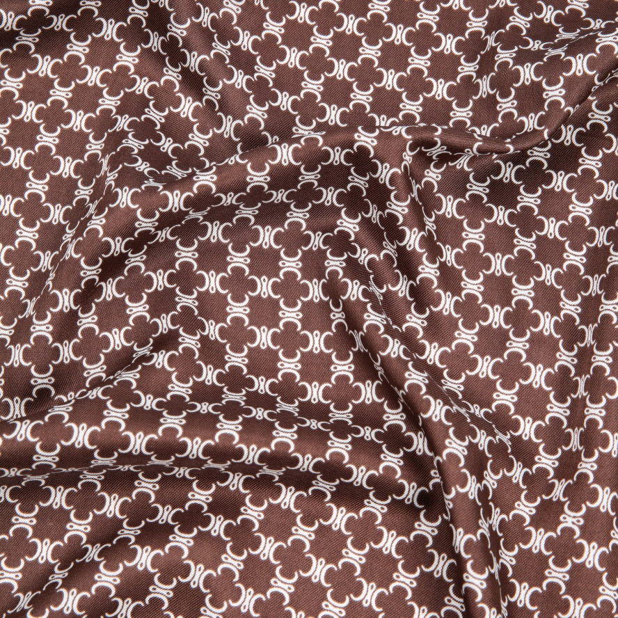 Хустка жіноча з принтом атлас різнокольорова ШИРЛІ 916-418, фото 3