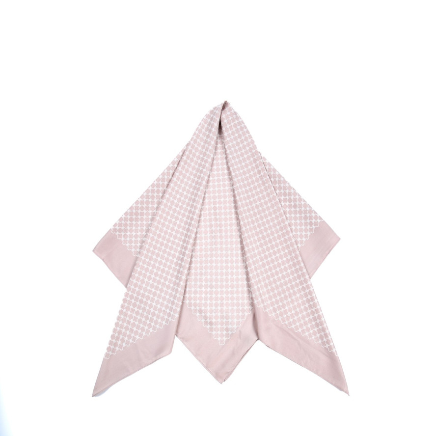 Хустка жіноча з принтом атлас різнокольорова ШИРЛІ 916-425, фото 2