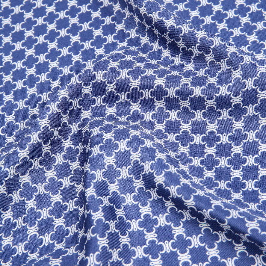 Хустка жіноча з принтом атлас різнокольорова ШИРЛІ 916-432, фото 3