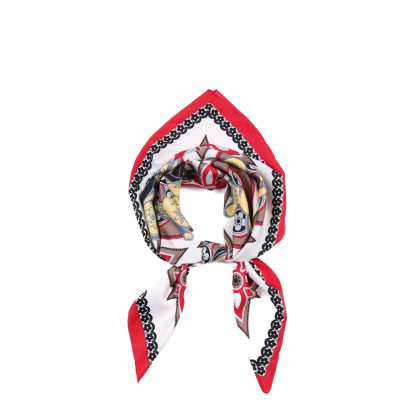 Хустка жіноча з принтом атлас різнокольорова БЕРКЛІ 916-449 Хустка жіноча з принтом атлас різнокольорова БЕРКЛІ 916-449