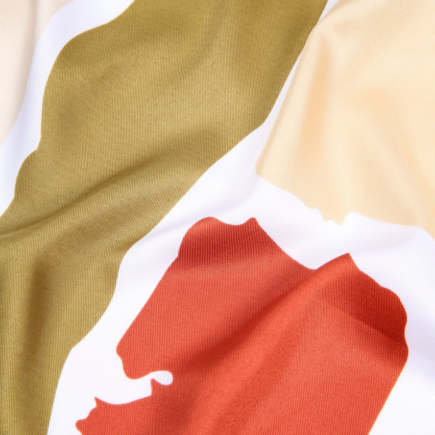 Хустка жіноча з принтом атлас різнокольорова ОФЕЛІЯ 916-463, фото 3