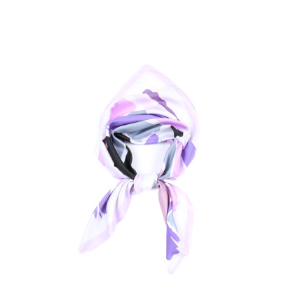 Хустка жіноча з принтом атлас різнокольорова ОФЕЛІЯ 916-487 Хустка жіноча з принтом атлас різнокольорова ОФЕЛІЯ 916-487