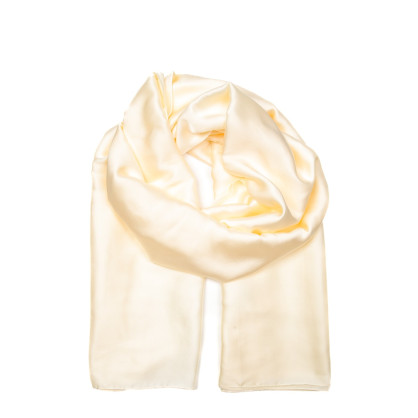 Палантин жіночий однотонний атлас бежевий КРІСТАЛ 723-467 Палантин жіночий однотонний атлас бежевий КРІСТАЛ 723-467