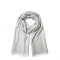 Палантин жіночий однотонний бавовна сірий ВАРВАРА 723-597