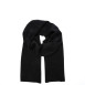 Шарф жіночий однотонний вовна чорний FELIX 544-103, фото 1
