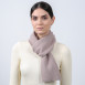 Шарф жіночий однотонний вовна бежевий FELIX 671-761, фото 3