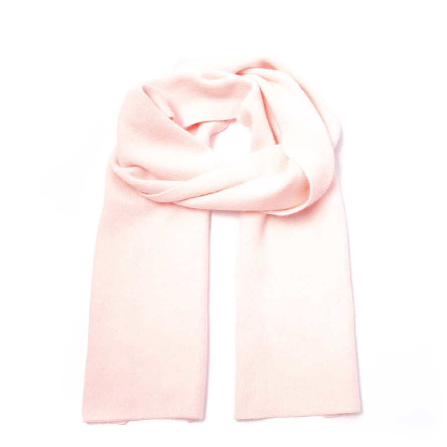 Шарф жіночий однотонний вовна рожевий FELIX 671-785, фото 1