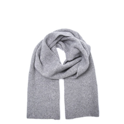 Шарф жіночий однотонний ангора сірий HENRY 865-268